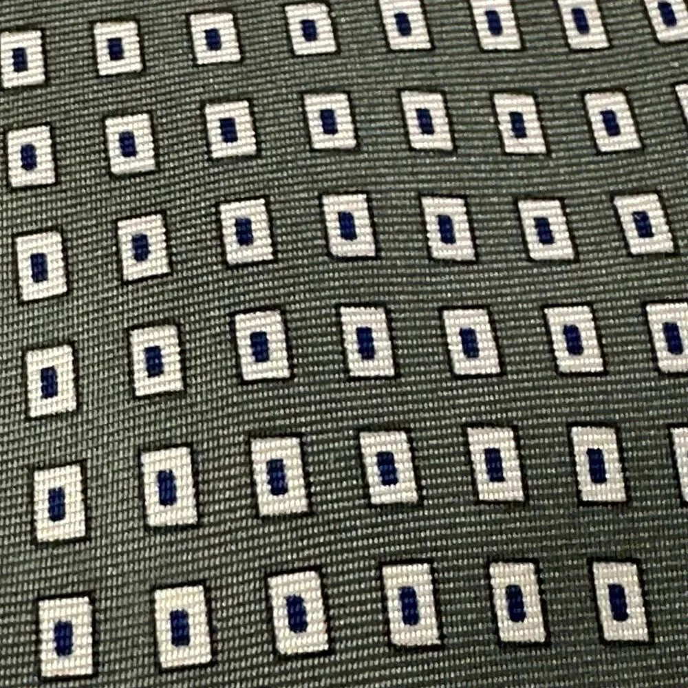 Tommy Hilfiger Green Silk Neck Tie